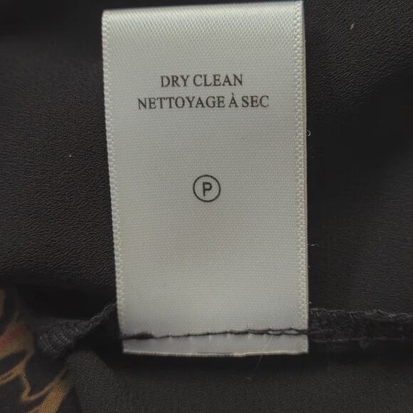 A.L.C ALC Cora Wrap Dress Silk Hot Pink Floral Size 4 - Picture 9 of 10